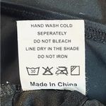 Tropical Escape 🏖️ Women's Black High Neck Halter Swimsuit Size Large Photo 5