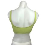 Outdoor Voices  Women's Heathered Green Pullover Scoop Neck Athletic Sports Bra S Photo 1