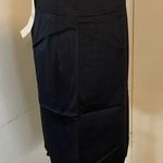 Napist Women's Work Office Business Stripes Pencil Skirt Black Photo 2