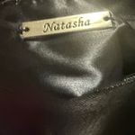 Black and Silver Paisley Rhinsetone Clutch Photo 3