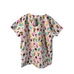 Wear For Care Women's Pink Scrub Top Size L Photo 1