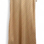 Liz Claiborne Vintage NWT 100% Linen Neutral Stripe Maxi Dress size XL Photo 0