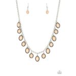 Paparazzi Make Some Roam Brown Necklace (502) Photo 1