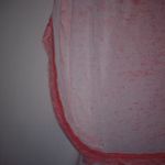 Seven7  M Coral Red Thin Embellished Top Photo 5