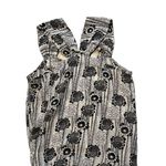 Anthropologie  Tulle Wide Strap Racerback Cinch Waist Floral Top, Sz S Photo 6