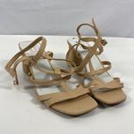 Franco Sarto  Laina Strappy Heels Beige Size 10 Photo 1