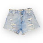 KanCan USA Kancan High Rise Distressed Denim Shorts Medium Photo 3
