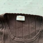 Allie Rose Brown knit bodysuit  Photo 1