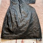 Endless Rose  X Revolve One Shoulder Faux Leather Dress sz XS Photo 5