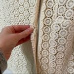 Chelsea 28 Cream Lace Full Zip Vest M Photo 6