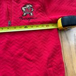 Champion Maryland Terrapins Women's Pullover 1/4 Zip Small Terps Red Sweatshirt Photo 6