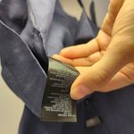 Reiss  Emi V-Neck Ladder Cut Out Blue Tank Size 2 Photo 3