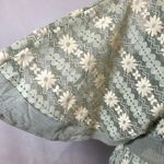 Petal Dew Boutique sage green and ivory lace over mini dress romper size small Photo 4