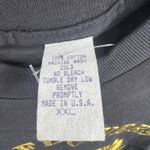 Vintage Ladies Sunflower Black with‎ Gold Tee XXL Photo 4