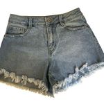 REWASH By  Super High Rise Jean Shorts Women’s Size 3/26 Distressed Cutoff Denim Photo 0