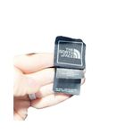 The North Face Womens Fleece Jacket Black Full Zip Pockets Mock Neck M Photo 3