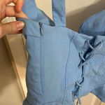 ZARA Blue Corset Top Photo 2