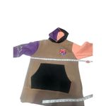 Ripndip  X Teddy Fresh Kaleidoscopic Nerm Colorblock Hoodie Sz S Photo 4