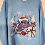 Disney Stitch Christmas women's Large Knitted sweater Photo 3
