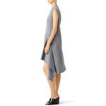 Marni Sideswept Hem Dress Grey Womens Size IT 44 US 8 Gray Photo 2