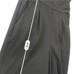 EXPRESS Black Puff Sleeve V neck straight leg ankle Jumpsuit Size SMALL Photo 10