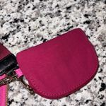 Lululemon  Dual Pouch Wristlet Sonic Pink Pomegranate Detachable Zip Wallet  Photo 8