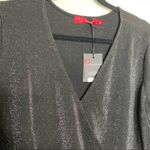 n:philanthropy NWT Fire Sparkle Long-Sleeve Romper in Black Photo 5