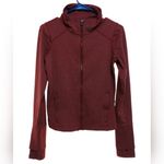 Under Armour All Seasons Gear Womens Black Jacket Fitted Full Zip Red Sz Small Photo 2