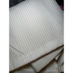 80s Vintage Cottage Core Midi Dress Crochet Vest Pastel Pink Gingham Prairie Size 12 Photo 9