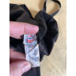 Vintage Wonder Maid Nightgown Navy Black Satin Full Slip Lace SZ 38 Negligee Size M Photo 6