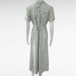 Pacific&Co NY & Mint Short Sleeve Floral Tie Back Shirt Dress Size 10 Photo 3