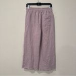 STAUD  Lavender Wide Leg Crop Sweatpants M Photo 5