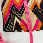 Vilagallo Kora Bonn geometric print top sz 38 Pink Photo 5
