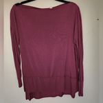 Free People  off the shoulder burgundy top Photo 0