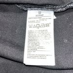 Gap  Utility Long Sleeve Denim Jean Midi Dress Collared Button Up Slit Black XS‎ Photo 9