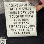 Vintage Michael Simon Lite Cardigan M Black Embroidered Novelty Knit Ice Skaters Size M Photo 13