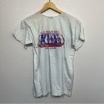 Vintage 1988 Double Bull White Distressed Razathon Short Sleeve Tee Size M Photo 8