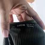 SheIn Dark Green Ribbed Ruched Cropped Top Tank Size XS Photo 2