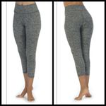 New Balance ππ Space Dye Copped Leggings Gray Large L NWT Photo 1