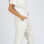 LABEYE CREAM TOP AND BOTTOM JOINT JUMPSUIT SIZE MEDIUM White Photo 3