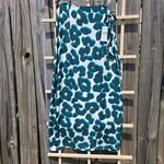 Vince Camuto  Womens  Wrap Maxi Skirt, Green M/L Photo 3