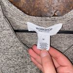 Workshop  Beige Quarter Zip Long Sleeve Top Women's Size Medium Photo 2