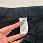 Banana Republic  Black Linen Blend High Rise Relaxed Leg Trouser Pant 14 Photo 4