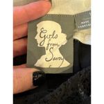 Anthropologie Girls From Savoy ‎ Black Lace Ivory Floral Skirt Blossom Dress 2 Photo 8