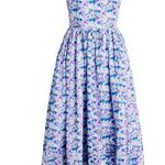 J.Crew NWT New Apron Dress in Hampton Purple Liberty Arrow Floral Fabric 12 Photo 0