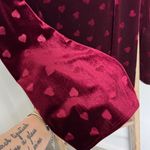 Sugar Thrillz Deep Red Velvet 70s style mini dress Size XXL Photo 3