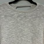 TALULAH  soft‎ lightweight knit sweater gray open back size M Photo 2
