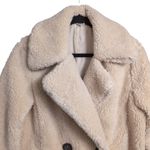 Free People Notched Teddy Peacoat Oatmeal XS Photo 2