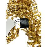 Charlie Paige Women's Gold Sequin Scarf Photo 4
