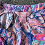 Lilly Pulitzer  Women's Sleeveless Stacey Top Blue Current Drop Me A Lime Small Photo 2